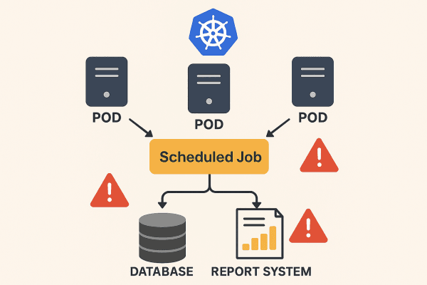 Kubernetes Zamanlanmış İş Hata Akışı